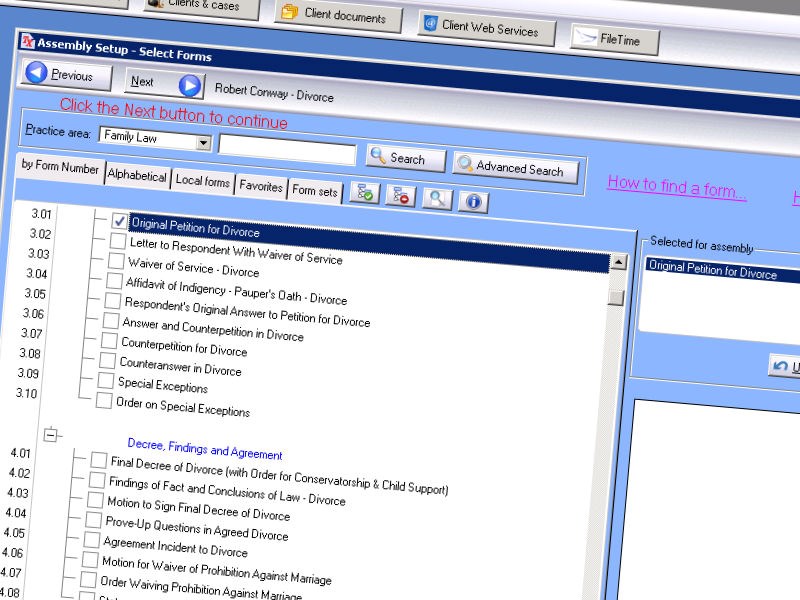 TXdocs - Document Assembly