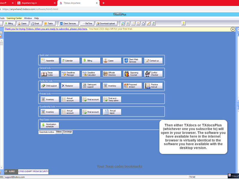 TXdocs Anywhere TXdocs®