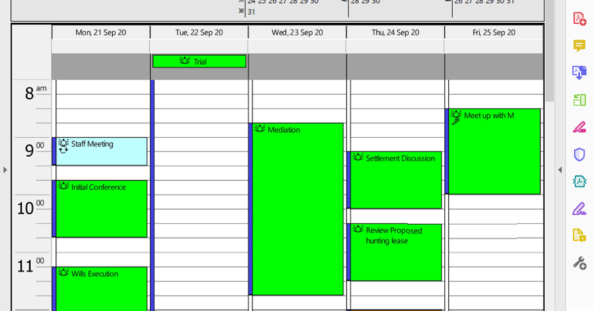 Print your calendar