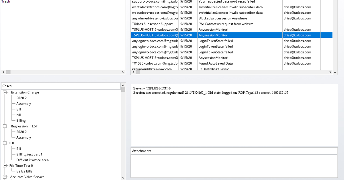 E-mail manager
